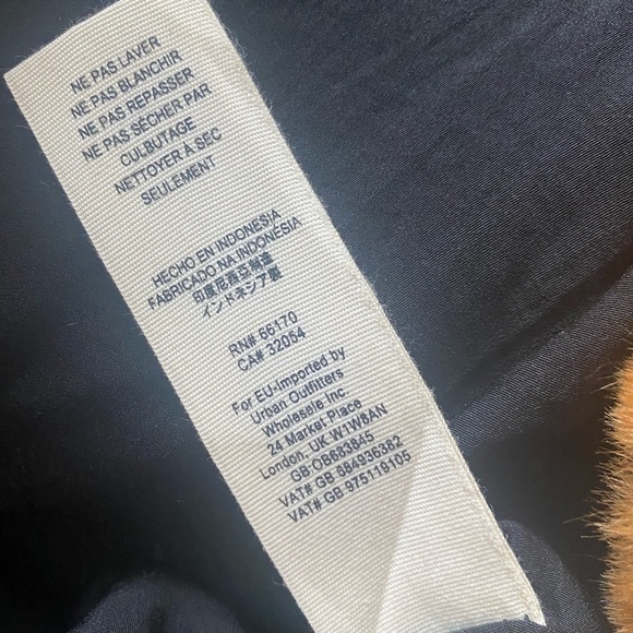 Free People Terracotta Faux Fur Bomber jacket - Picture 8 of 14